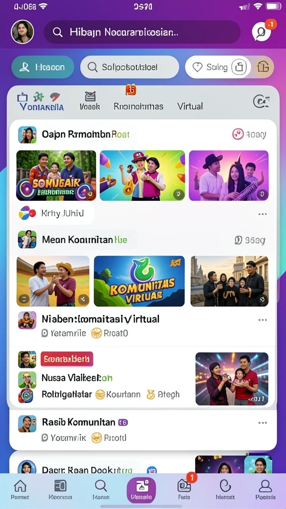 5rt - Tangkapan layar misi menantang di 5RT.