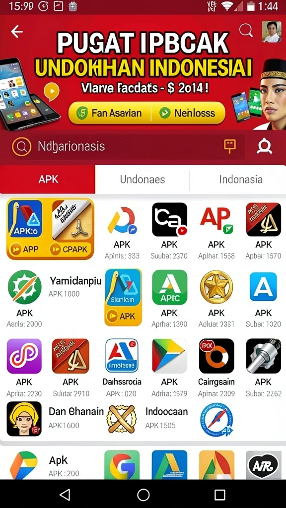 atom138 - Tampilan antarmuka pengguna yang intuitif dan ramah.