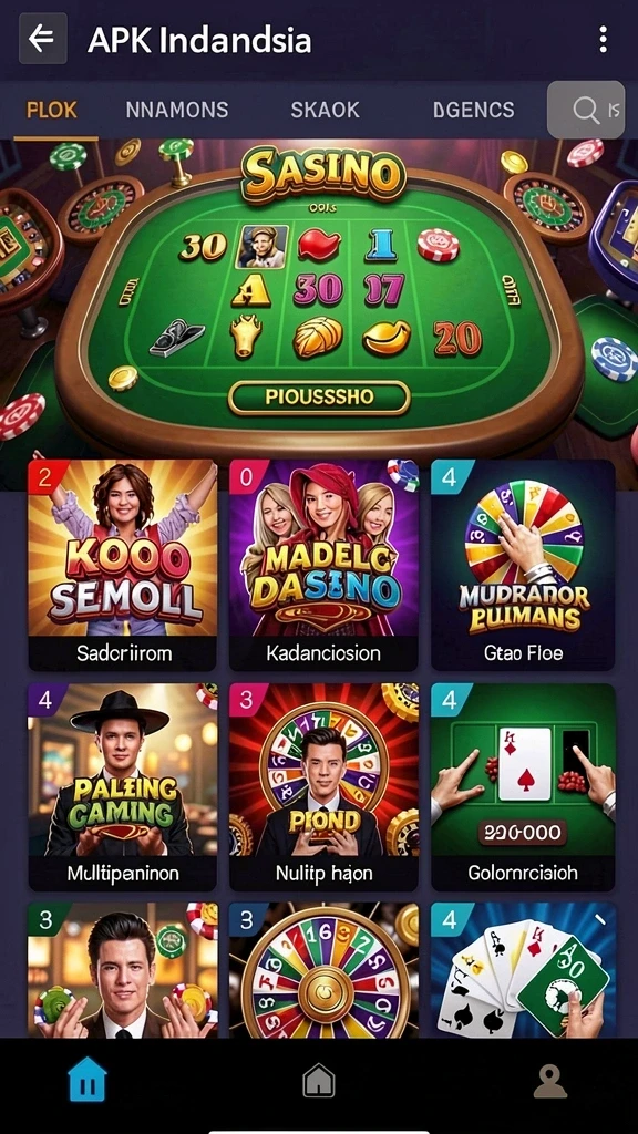 grandbet88 - Tampilan antarmuka aplikasi yang modern dan intuitif.