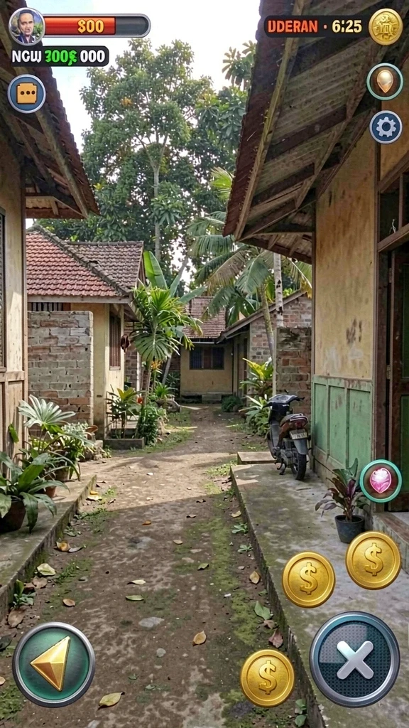 inova77 - Tampilan grafis yang menarik dan futuristik.