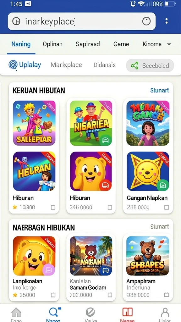 inova77 - Interaksi sosial dengan pemain lain yang intens.