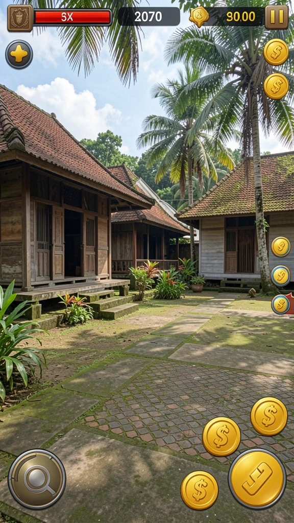 km789 - Tangkapan layar pertama menunjukkan karakter utama dalam aksi.