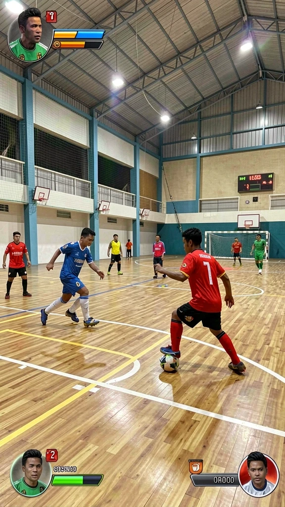 rpok - Screenshot menampilkan grafis karakter yang penuh warna.