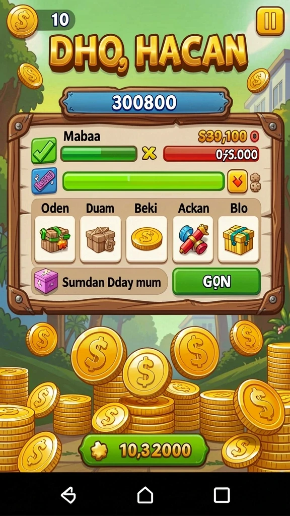 rpok - Screenshot menampilkan menu kustomisasi karakter yang menarik.