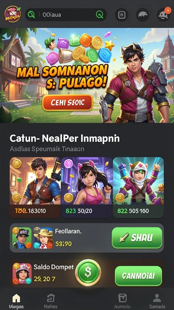 yn777 - Tampilan antarmuka yang mudah digunakan.
