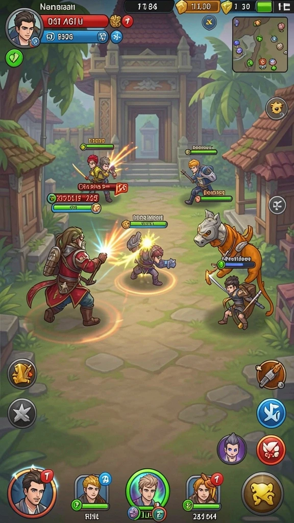 zara4d - Screenshot karakter unik dalam ZARA4D dengan kemampuan spesial.
